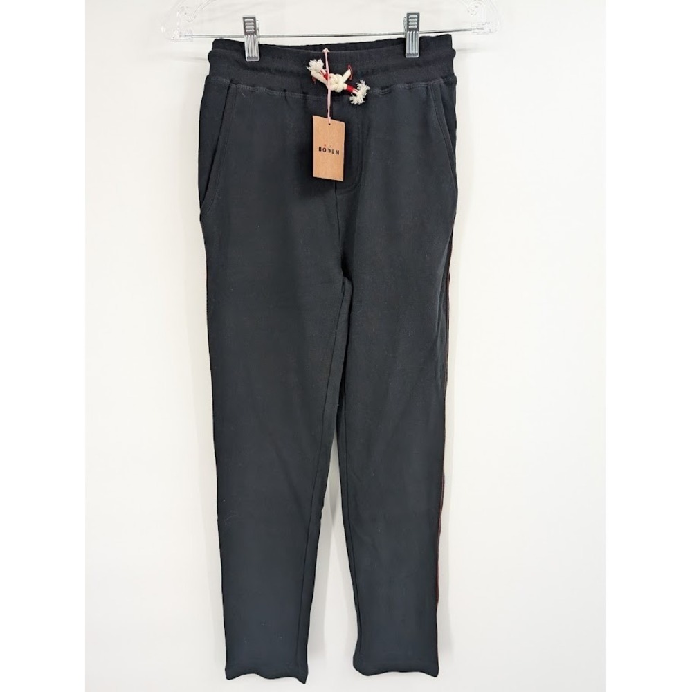 Mini Boden NWT Kids Sweatpants Pull On Black sz 10-11Y